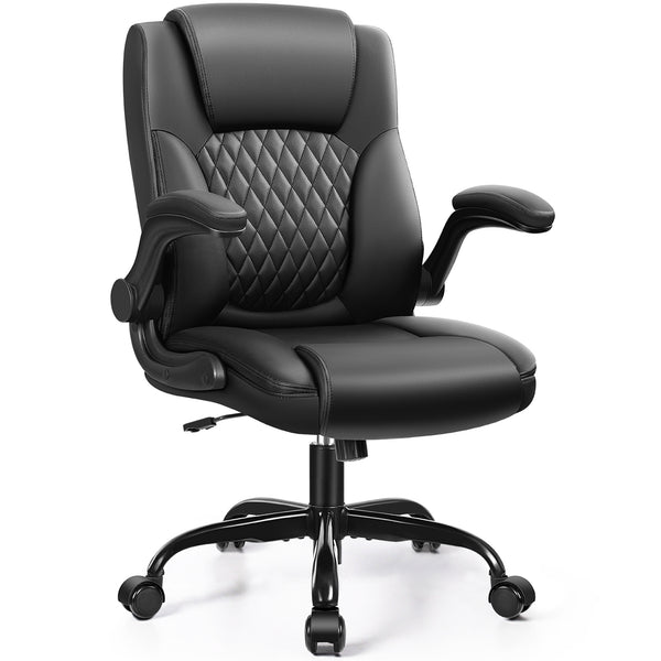 Executive Office Chair with Adjustable Armrests and Ergonomic Design 245