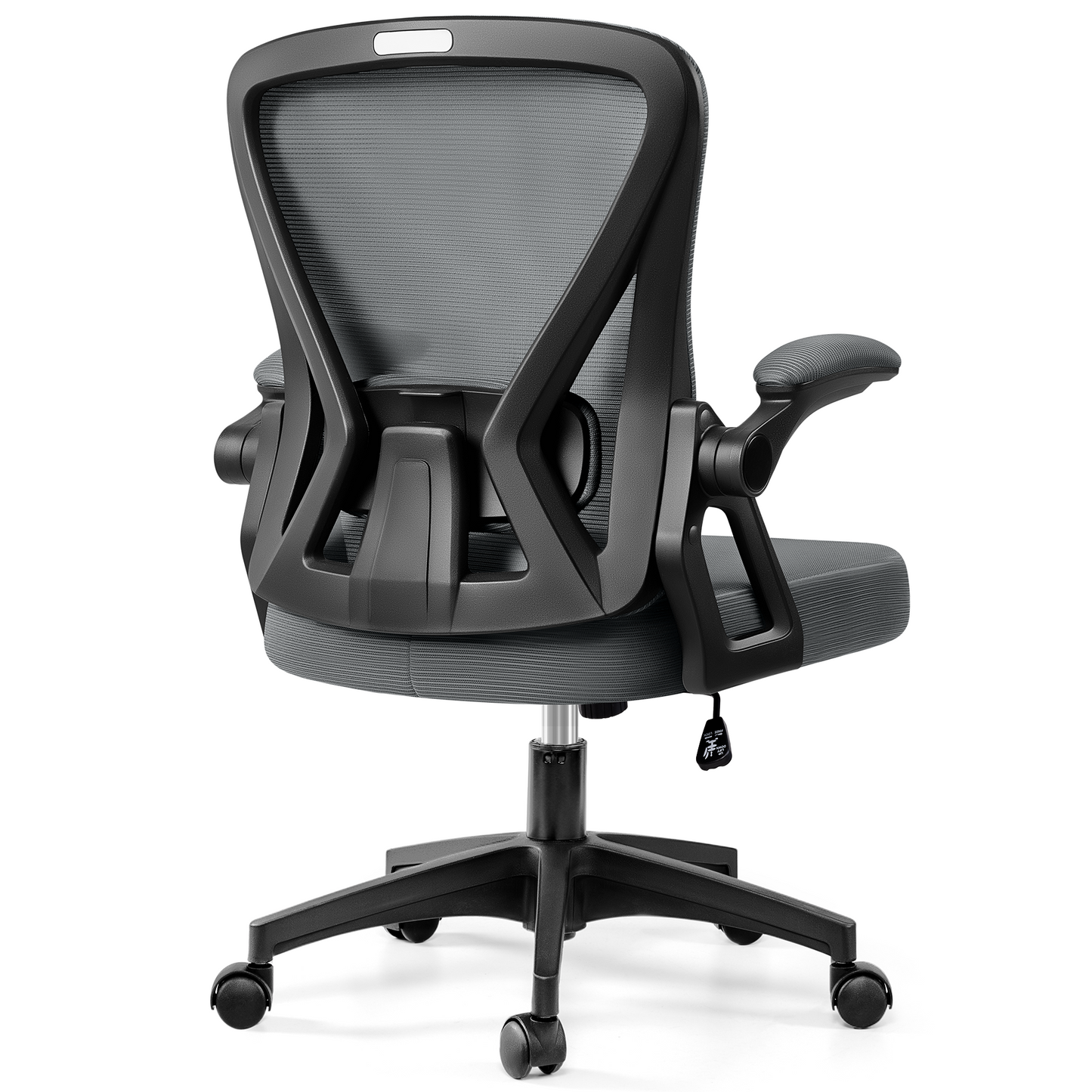 COOLHUT Ergonomic Office Chair, Home Office Chair with Adjustable Lumbar Support, Comfy Mesh Home Office Chair with Flip-up Arms, Swivel Computer Desk Chair