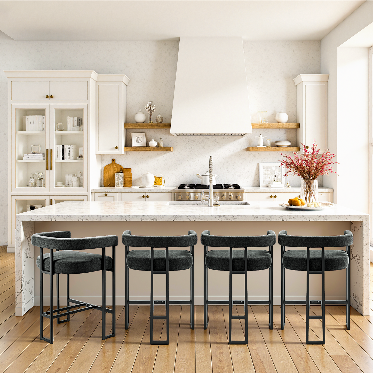 COOLHUT 26" Upholstered Dining Chairs, Kitchen Chairs for Dining Table, Modern Dining Room Chairs, Elegant Design Home Kitchen Furniture