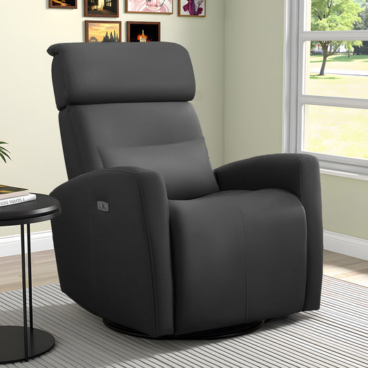 COOLHUT Power Recliner Swivel Glider Rocker Nursery Chair with USB for Living Room
