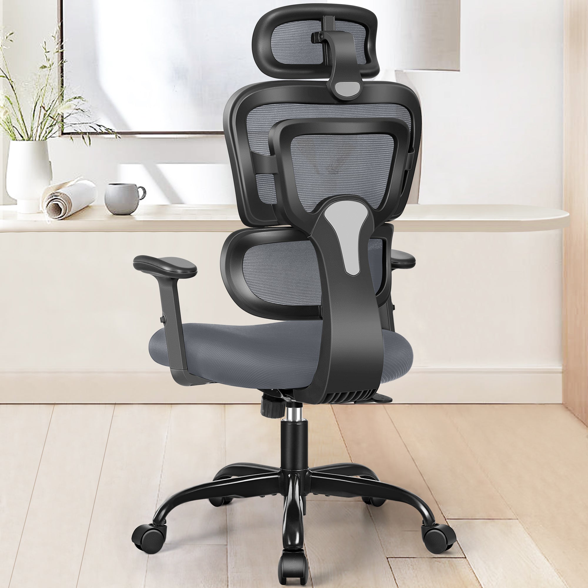 COOLHUT 3D Armrest Ergonomic Office Chair 968-J