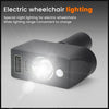COOLHUT Lighting Lamp, Electric Wheelchair Accessory, High Brightness With Adjustable Angle, Compatible With Most Electric Wheelchair Models