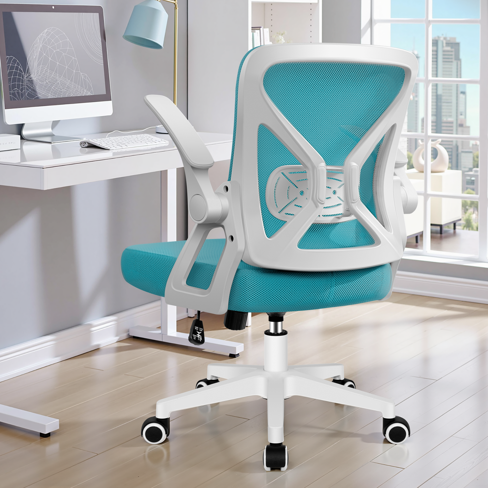 COOLHUT Wide Seat  Office Chair 24-4