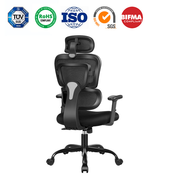 COOLHUT 3D Armrest Ergonomic Office Chair 968-J