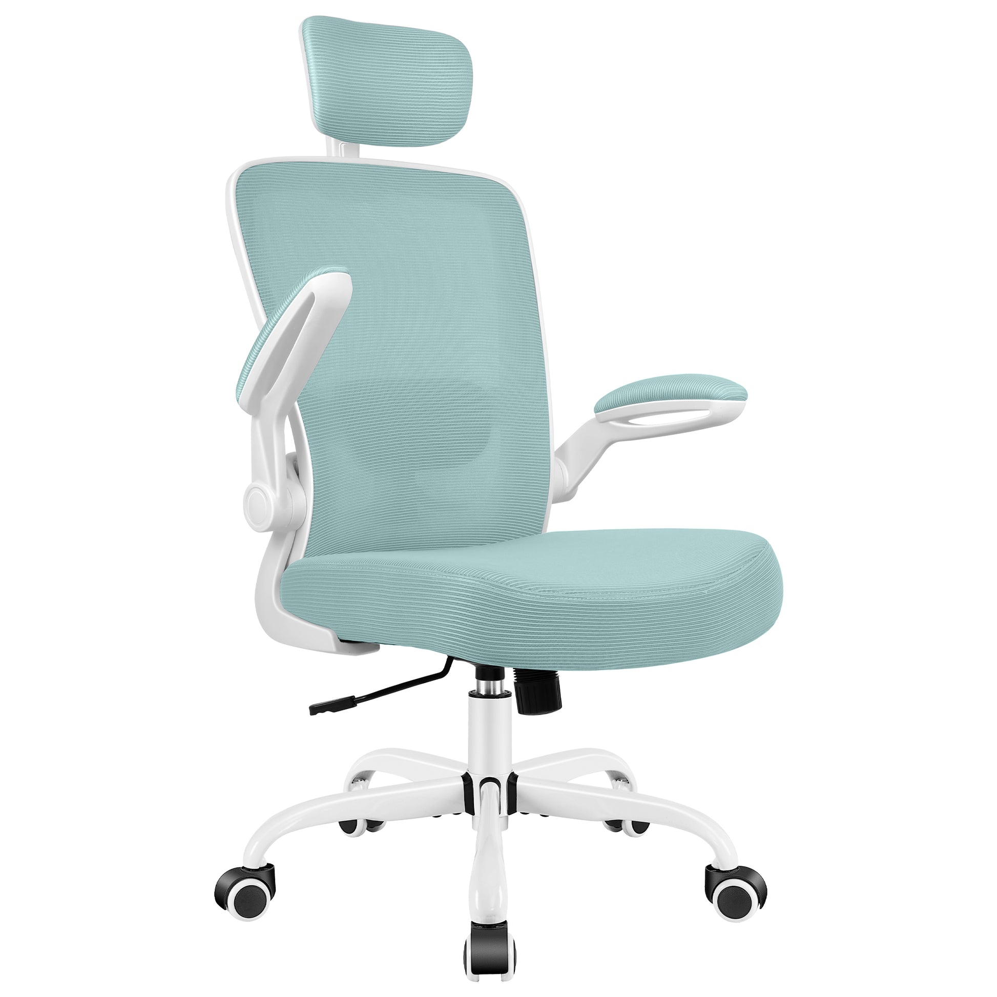 COOLHUT Dual-Lumbar Neck-Support Ergonomic Office Chair 918H-C