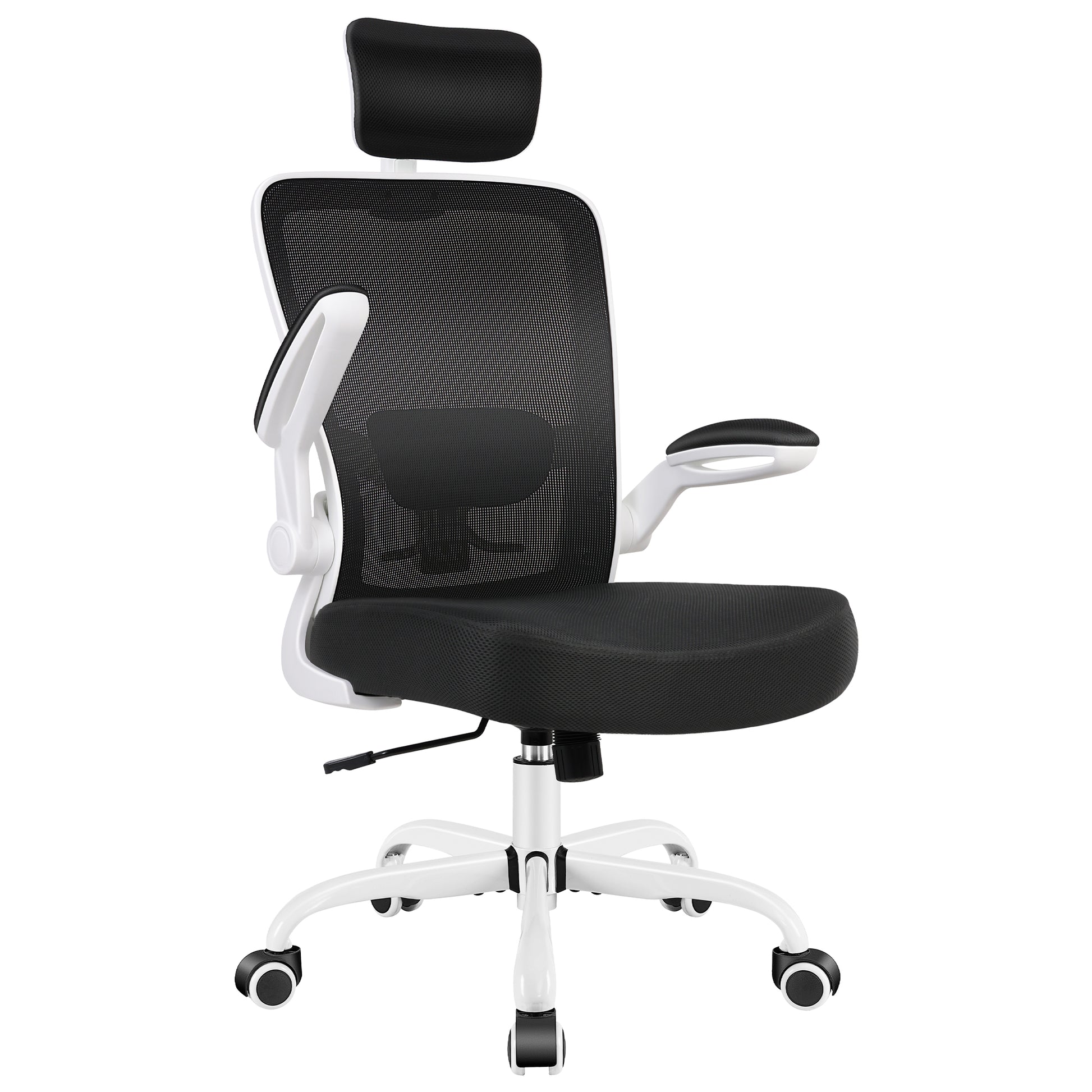 COOLHUT Dual-Lumbar Neck-Support Ergonomic Office Chair 918H-C
