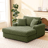 CoolHut 53W" Sofa Bed, Oversized Corduroy Single Sofa