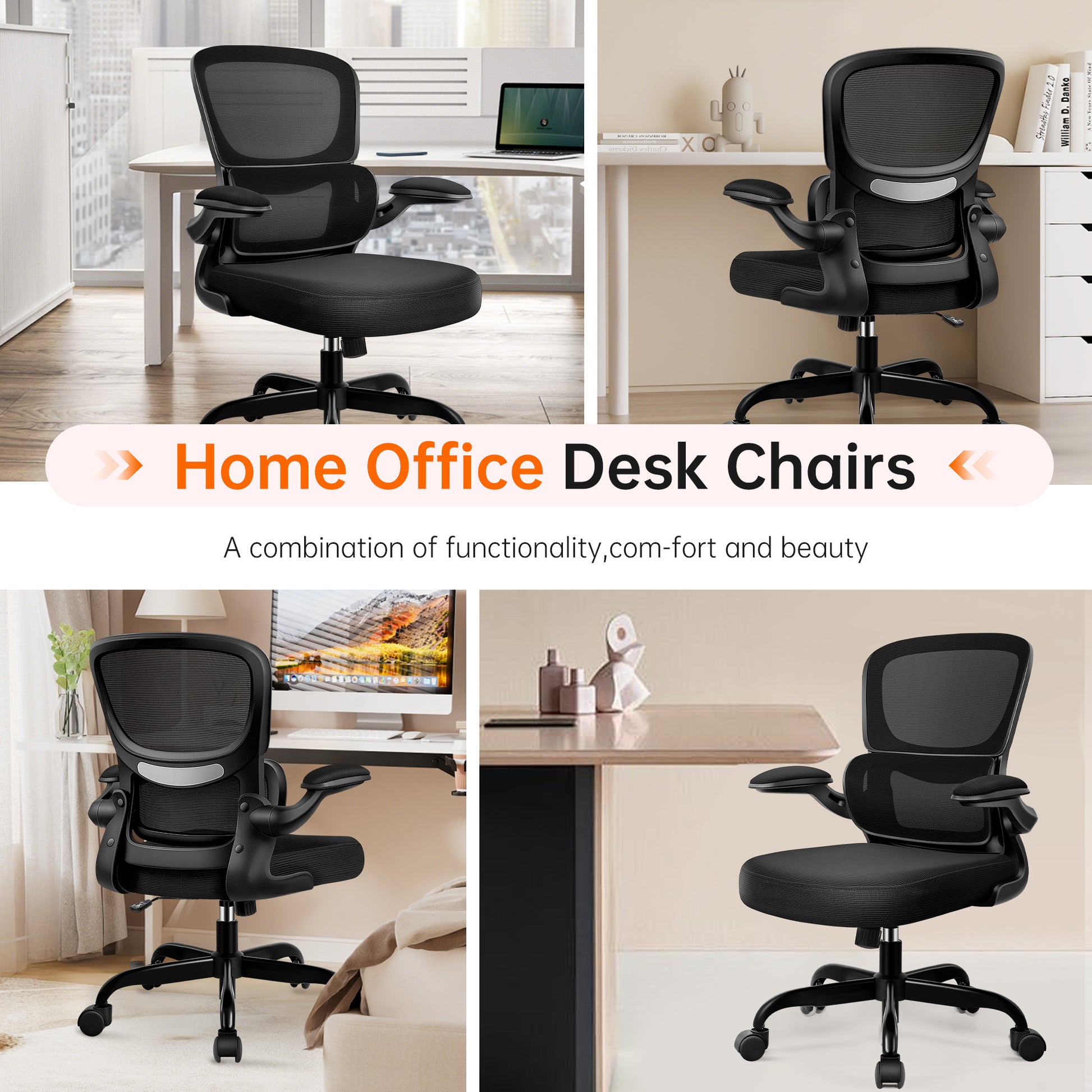 COOLHUT Independent Support Ergonomic Office Chair 2202