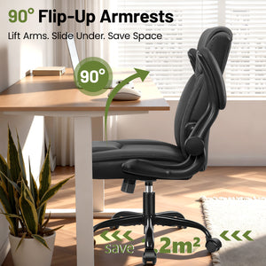 Executive Office Chair with Adjustable Armrests and Ergonomic Design 245