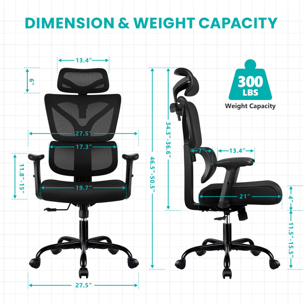 COOLHUT Deep Recline Ergonomic Office Chair  999