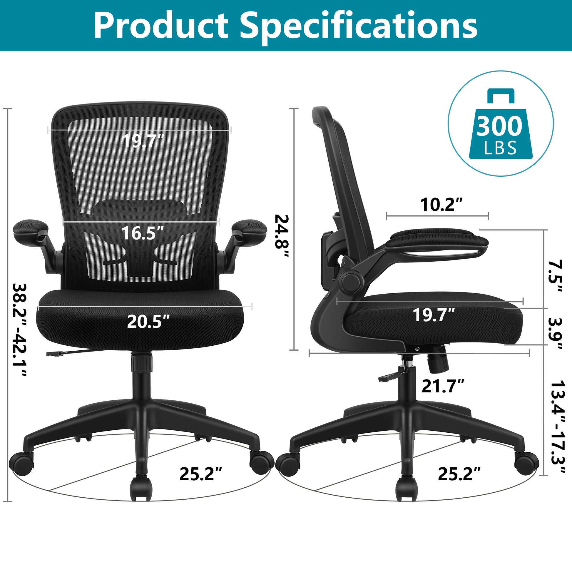 COOLHUT Y-bracket  Office Chair 918-W