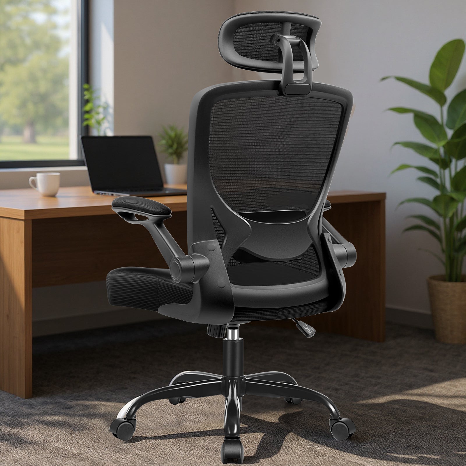 COOLHUT 5-point Support Ergonomic Office Chair 9060