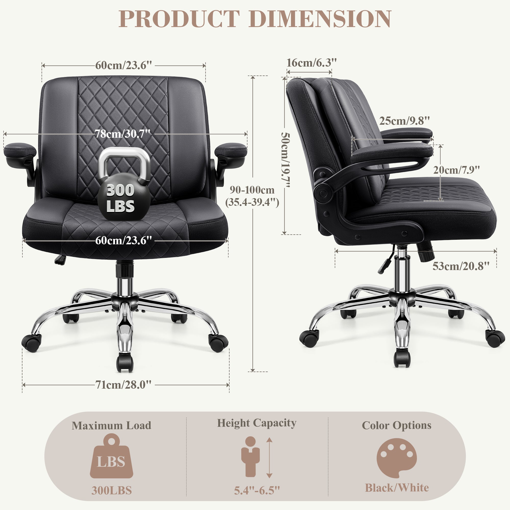Makeup chair with crossed legs