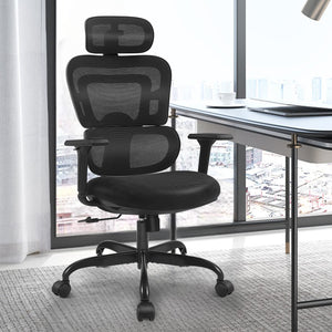 COOLHUT 3D Armrest Ergonomic Office Chair 968-J