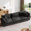 CoolHut Modular Sectional Sofa Couch, Comfy 3 Seats Sofa Sectional Couch for Living Room