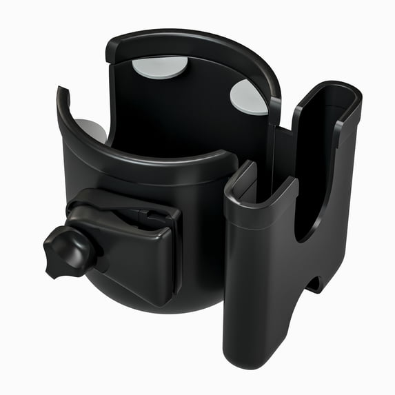 COOLHUT 20+ Miles Long-Range Electric Wheelchair Cup Holde, Fits All Models of Electric Wheelchairs, Black