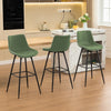 COOLHUT 28 Inch Dining Chairs Set of 2, Modern Kitchen & Dining Room Chairs, Upholstered Faux Leather Dining Chair, Armless Dinner Side Chairs with Sturdy Metal Legs