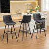 COOLHUT 28 Inch Dining Chairs Set of 2, Modern Kitchen & Dining Room Chairs, Upholstered Faux Leather Dining Chair, Armless Dinner Side Chairs with Sturdy Metal Legs