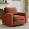 COOLHUT 360° Swivel Accent Chair Set of 1, 36.2" Wide Accent Chair Armchair, Comfy Upholstered Single Sofa Chair for Living Room and Bedroom