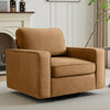 COOLHUT 360° Swivel Accent Chair Set of 1, 36.2" Wide Accent Chair Armchair, Comfy Upholstered Single Sofa Chair for Living Room and Bedroom