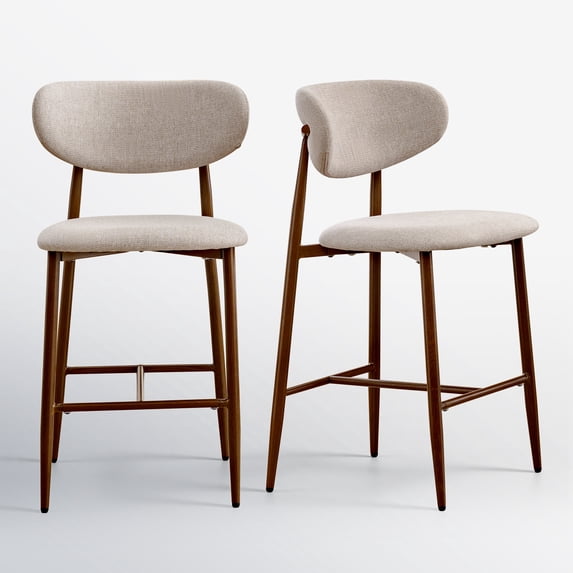 COOLHUT Bar Stool Set of 2, 26