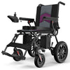 COOLHUT Electric Wheelchair for Seniors, 15+ miles range all-terrain electric wheelchair, Lightweight Foldable Electric Wheelchair, 500W Dual Motors Powerful