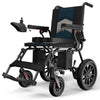 COOLHUT Electric Wheelchair for Seniors, 15+ miles range all-terrain electric wheelchair, Lightweight Foldable Electric Wheelchair, 500W Dual Motors Powerful