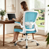 COOLHUT Ergonomic Office Chair, Home Office Desk Chair, Comfort Mesh Task Chair with Adjustable Lumbar Support and Flip up Arms