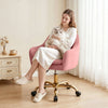 COOLHUT Home Office Chair, Makeup Vanity Chair, Rocking Swivel Chair