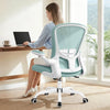 COOLHUT Office Chair, Ergonomic Desk Chair with Adjustable Lumbar Support, High Back Mesh Computer Chair with Flip-up Armrests-BIFMA Passed Task Chairs, Executive Chair for Home Office