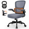 COOLHUT Office Chair, Ergonomic Desk Chair with Lumbar Support and Adjustable Armrests, Breathable Mesh Mid Back Computer Chair, Reclining Task Chair for Home Office