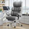 CoolHut Big and Tall Office Chair 400LBS, Adjustable Headrest Ergonomic Computer Desk Chair, Executive Leather Chair with Adjustable Armrest, High Back Office Chair Havy Duty Design