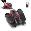 Under Desk Elliptical Machine, Ellipse Leg Exerciser for Seniors Fully Assembled, Quiet & Portable Electric Seated Pedal Exerciser with Remote Control & 12 Adjustable Speeds