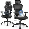 COOLHUT Ergonomic Office Chair, High Back Desk Chair, Breathable Mesh Computer Chair with Lumbar Support, Comfy Foam Cushion Home Office Chair