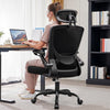 COOLHUT Office Chair Ergonomic Desk Chair, High Back Gaming Chair, Big and Tall Reclining Comfy Home Office Chair Lumbar Support Breathable Mesh Computer Chair