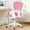 COOLHUT Office Chair, Ergonomic Desk Chair with Adjustable Lumbar Support, High Back Mesh Computer Chair with Flip-up Armrests-BIFMA Passed Task Chairs, Executive Chair for Home Office