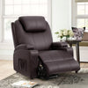 COOLHUT Power Lift Recliner Chair Recliners for Elderly with Heat and Massage Recliner Chair for Living Room, PU Leather Single Sofa for Adults