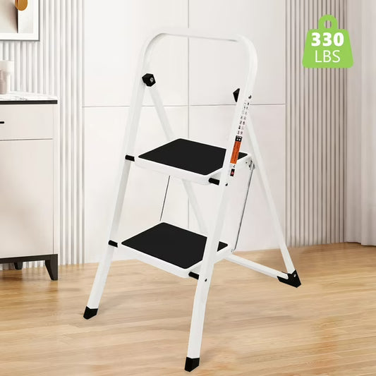 Coolhut Ladder Folding Step Stool with Wide Anti-Slip Pedal