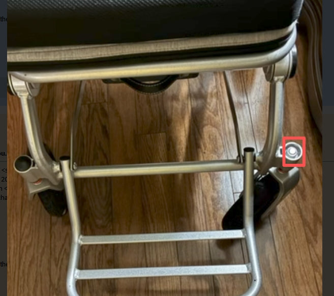 COOLHUT Electric Wheelchair Accessories - Black Decorative Cap