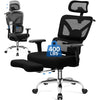 COOLHUT Ergonomic Mesh Office Chair, Big and Tall Computer Desk Chair with Adjustable Lumbar Support, Headrest and Armrest, High Back Home Office Chair for Workspace, Gaming