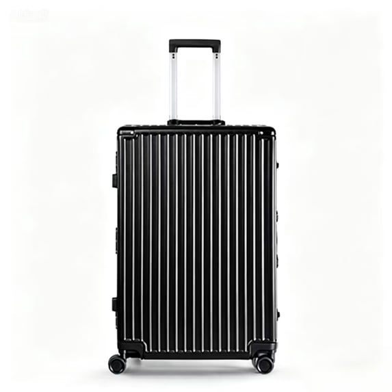 AMZFUN 20 Inch Luggage, Aluminium Frame, PC ABS Hard Shell Suitcases with Wheels, TSA Lock No Zipper