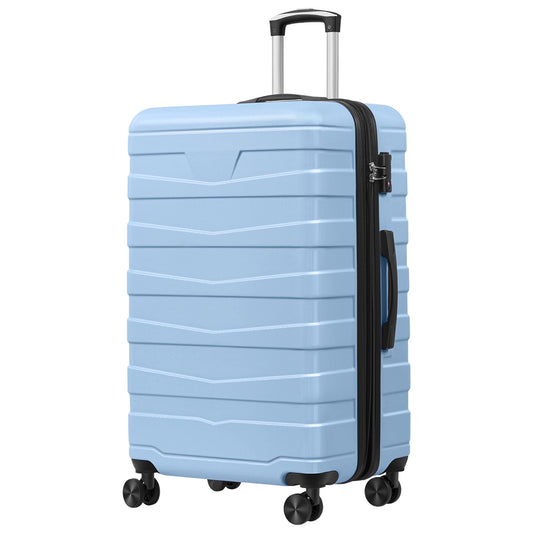 AMZFUN Carry On Luggage, Lightweight ABS+PC Hard Case Suitcase With 360° Rotating Silent Wheel